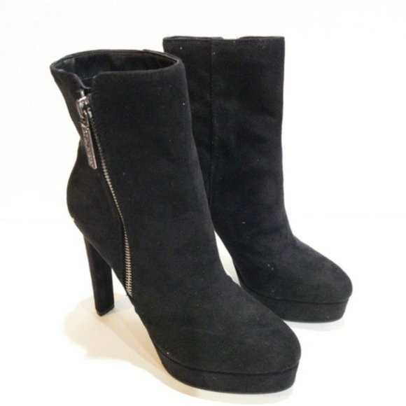 Guess Dejah Platform Dress Booties -7 - Picture 2 of 7